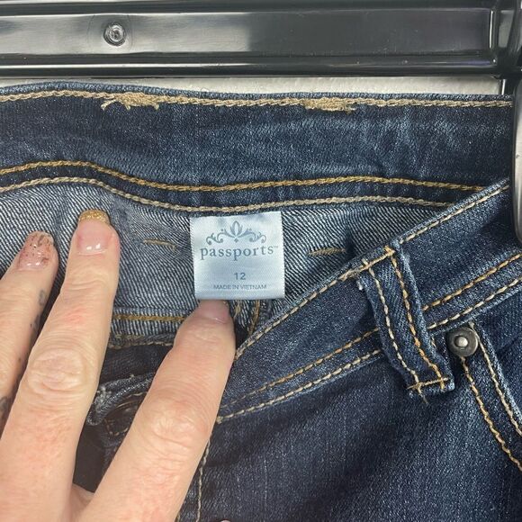 Pre-Owed Passport Womens Jeans Size 12 - Picture 6 of 7